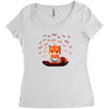 button masher Women's Triblend Scoop T-shirt