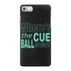 snooker where's the cue ball going iPhone 7 Case