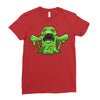 toxic monster 2 Ladies Fitted T-Shirt