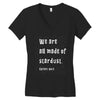 We Are All Made Of Stardust Women's V-Neck T-Shirt