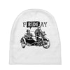 frideay white Baby Beanies