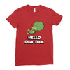 dum dum gazoo Ladies Fitted T-Shirt