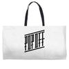 pop off street Weekender Totes