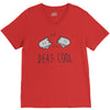 skateboard V-Neck Tee