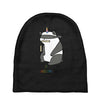 %5 unicorn %95 ninja Baby Beanies