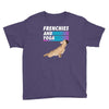 frenchies and yoga Youth Tee