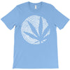 cannabis fingerprinting (white) T-Shirt