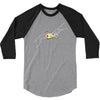 Creation of Adam Pizza, 3/4 Sleeve Shirt