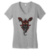 nightmare fox Women's V-Neck T-Shirt