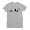 evolution fortnite Ladies Fitted T-Shirt