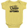 queens are born in september Infant Clothing