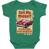 sell midget ideal birthday gift or present Baby Bodysuit