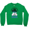 Some Girls Love Diamonds This Girl Loves Balls Crewneck Sweatshirt