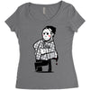too lazy Women's Triblend Scoop T-shirt