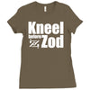 kneel before zod Ladies Fitted T-Shirt