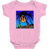 florida palm trees sunset Baby Onesie