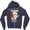 the most savage cat alive Zipper Hoodie