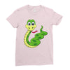 snake anime Ladies Fitted T-Shirt