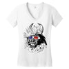 indian Women's V-Neck T-Shirt