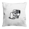 noise box Throw Pillow