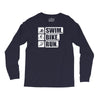 v6 swim bike run Long Sleeve Shirts