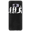 evolution of cricket white silhouette Samsung Galaxy S8 Plus Case