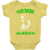 tyler durden will save us all fight club anarchist Baby Onesie