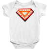 nwt iron man classic heart core glow in dark marvel Baby Onesie