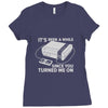 it's been a while Ladies Fitted T-Shirt