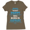 The Best Poppy Was Born In January Ladies Fitted T-Shirt