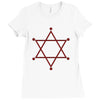 stars Ladies Fitted T-Shirt