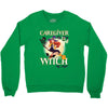 caregiver witch Crewneck Sweatshirt