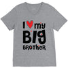 I Love My Big Brother V-Neck Tee