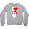 i love santa noel Crewneck Sweatshirt