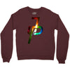jake paul colorful galaxy Crewneck Sweatshirt
