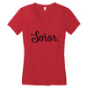 senor Women's V-Neck T-Shirt