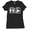 problem l&ouml;sung motorrad fahren  biker fun Ladies Fitted T-Shirt