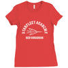 exclusive red squadron Ladies Fitted T-Shirt