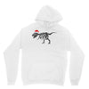 t rex skeleton santa claus Unisex Hoodie