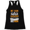 My Son Is Super Awesome His Mom Racerback Tank