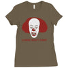 clowns aren't funny Ladies Fitted T-Shirt