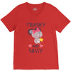 trashy and sassy V-Neck Tee