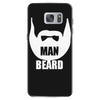man beard funny mens Samsung Galaxy S7 Case
