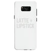 latte and lipstick Samsung Galaxy S8