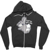 soft ass Zipper Hoodie