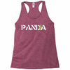 Panda Write T-Shirt Racerback Tank