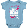 this girls heart Baby Bodysuit