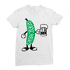 artisan pickle Ladies Fitted T-Shirt