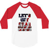 star spangled hammered 3/4 Sleeve Shirt
