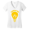 lighten up best trending Women's V-Neck T-Shirt